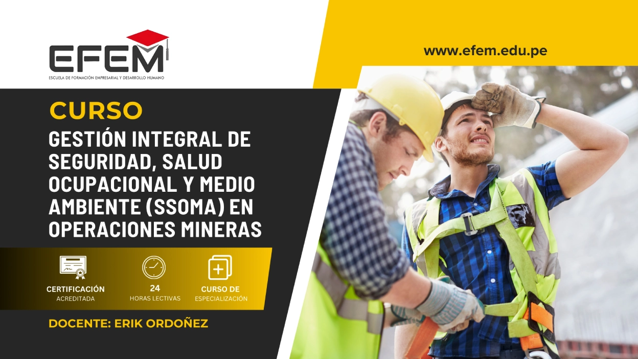 Módulo V SSOMA en Operaciones Mineras Portada.webp